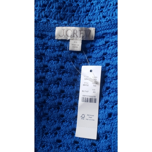 82. J.Crew Limited-edition crochet maxi sweater-dress - Picture 9 of 11